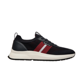 Outline Sneaker in Navy Blue Knit